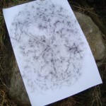 pitztaler_sonnenrad, frottage, pitztal 1999, dr. arkadasch, arteologie