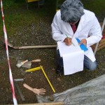 protokollierung und skizze, kitzbuehel 2003, dr. arkadasch, arteologie