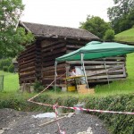 grabungsleitstand, pitztal, 1999, dr. arkadasch, arteologie