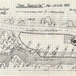 planskisse grabungsstelle kaunertal 1997, arteologie, dr. arkadasch