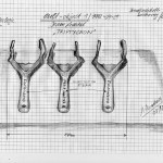triptychon, planzeichnung, lechtal, 1992, dr. arkadasch, arteologie