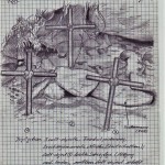 triptychon-zeichnung, cult-objecte, zillertal 2012, dr. arkadasch, arteologie