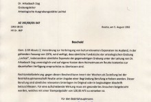 Lechtal, Juli – September 1992, Ausgrabungsprotokoll 20